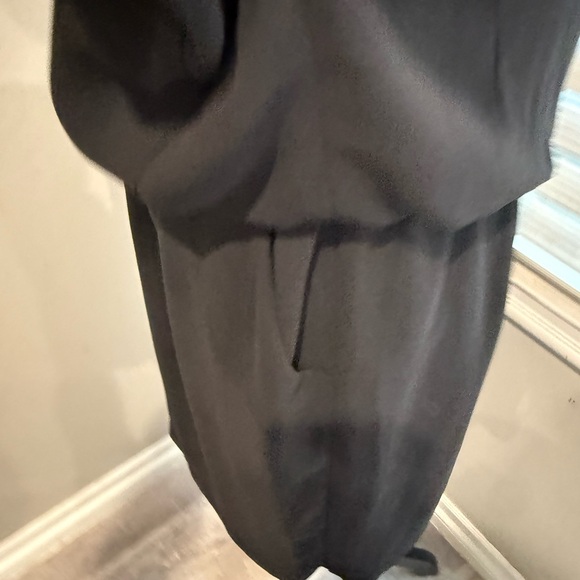 Greylin Anthropologie Elegant Black Draped Dress - Picture 4 of 6